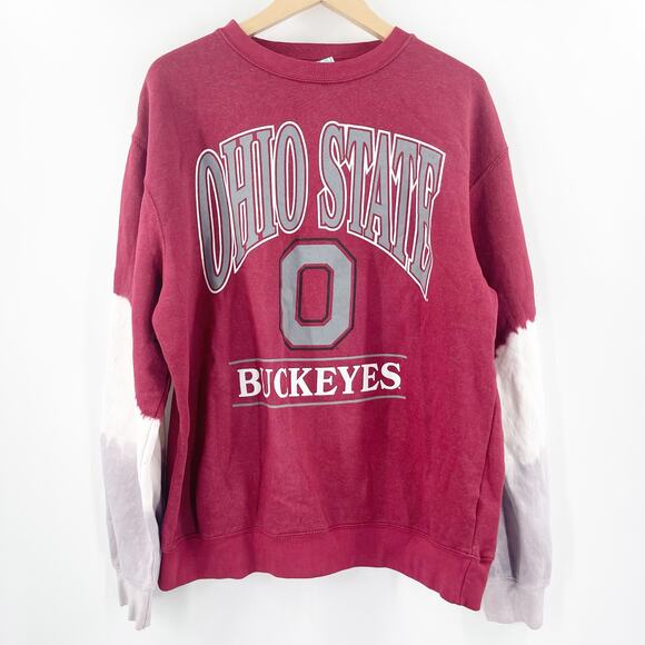 NEW '47 BRAND VINTAGE TUBULAR Sweatshirt Size Medium Ohio State Buckeyes NWOT - Picture 1 of 10
